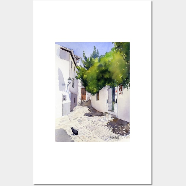 Rincon Del Gato, Granada Wall Art by margaretmerry